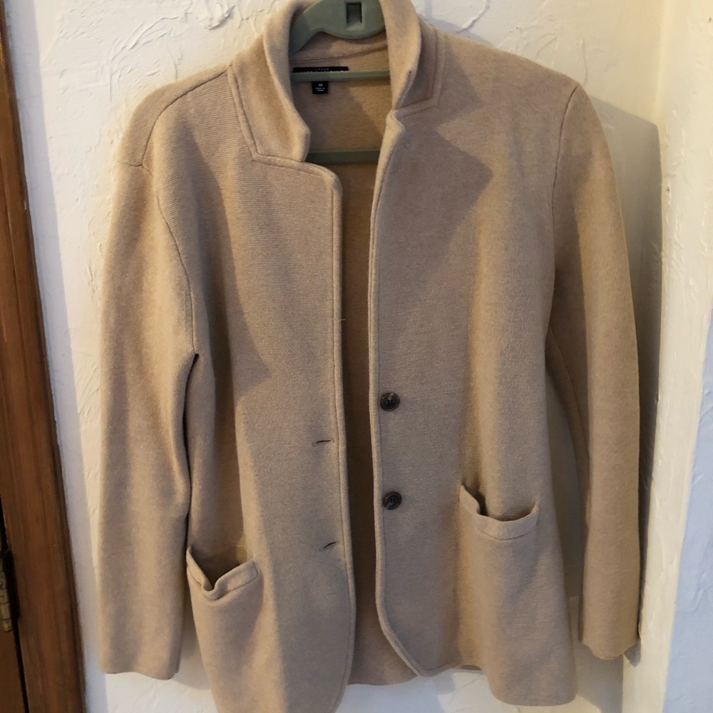 Sweater blazer